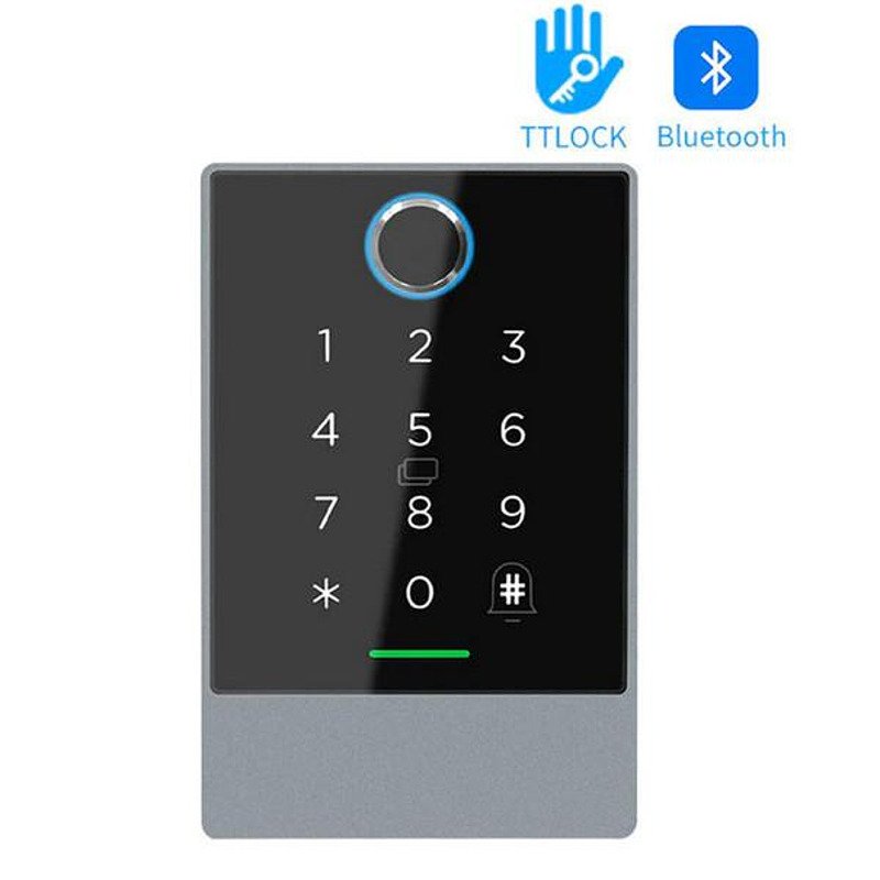 TTLock Смарт контролер с четец Mifare , клавиатура, QR четец ...